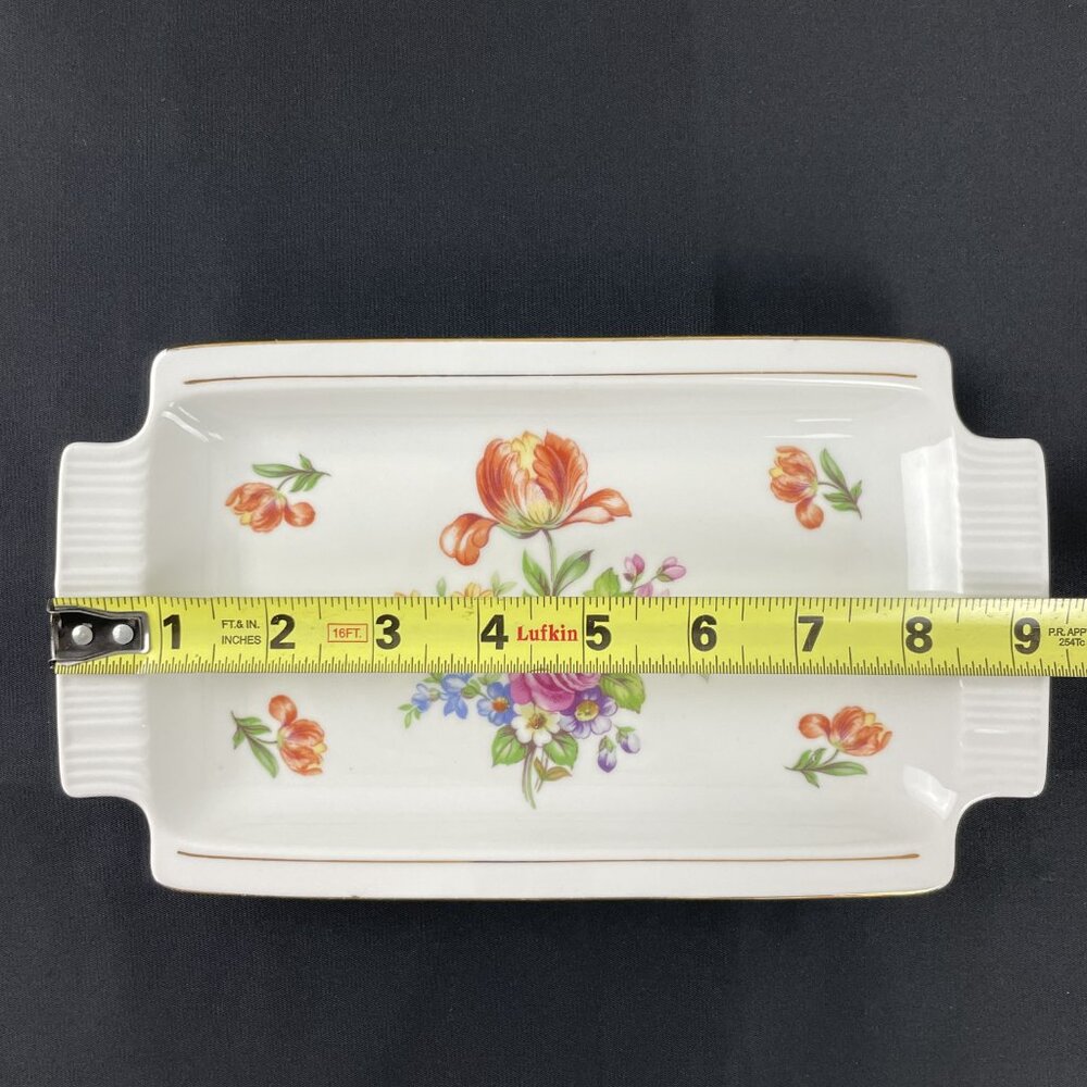 Vintage Colditz Porcelain Rectangular Tray - Picture 6 of 6
